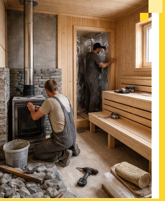 Строительство и изготовление бань под ключ в Гулькевичах