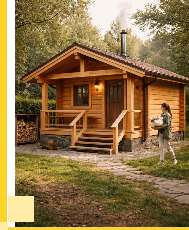 Купить баню под ключ в Гулькевичах от 674310 р. | ЭриданГль