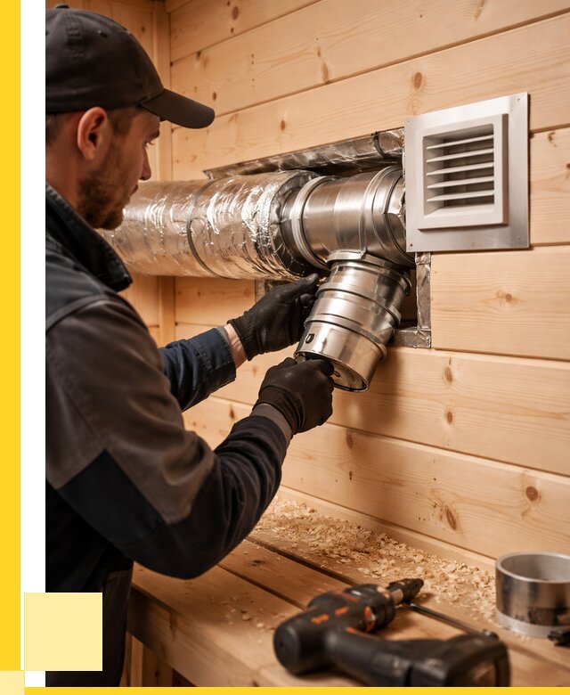 Монтаж вентиляции бани в Гулькевичах от 12449 р. | ЭриданГль