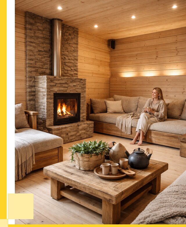 Проект бани с комнатой отдыха в Гулькевичах от 36309 р. | ЭриданГль