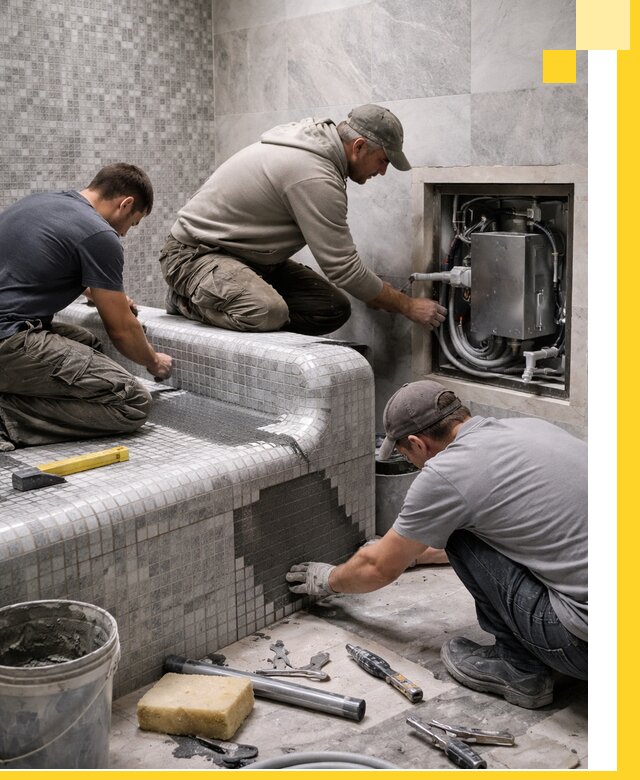 Проекты хамамов под ключ в Гулькевичах и дизайн и строительство