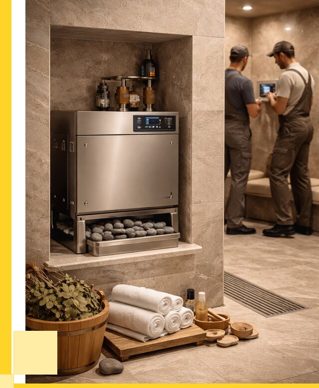 Парогенераторы для хамама в Гулькевичах от 77805 р. | ЭриданГль