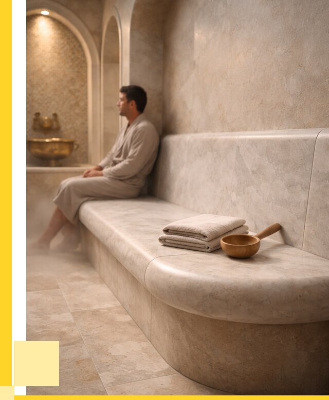 Сиденья для хамама в Гулькевичах под ключ от 12449 р. | ЭриданГль