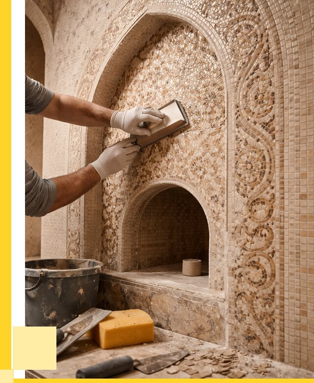 Мозаика для хамама в Гулькевичах под ключ от 5187 р. | ЭриданГль