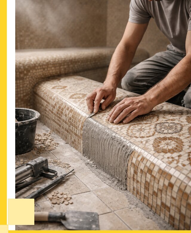 Плитка для хамама под ключ в Гулькевичах от 3631 р. | ЭриданГль